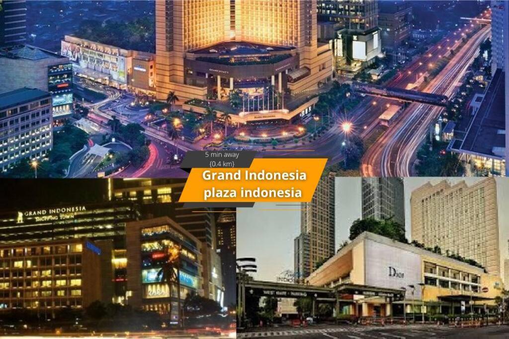 Modern & Comfy Studio In Central Jakarta, Scbd Екстер'єр фото